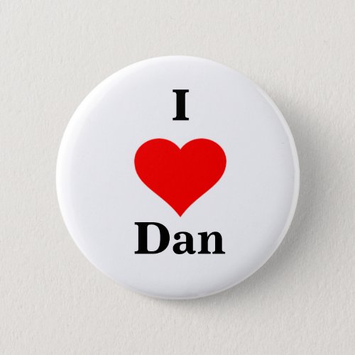 I Heart Dan Button