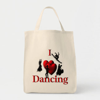 I Heart Dancing Both Sides Tote Bag