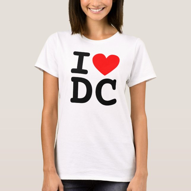 I Heart DC Shirt (Front)