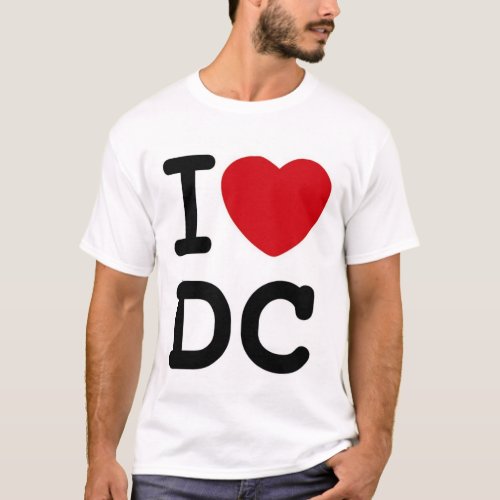 I heart DC T_Shirt