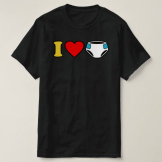 I HEART DIAPERS T-Shirt