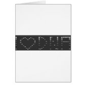 I heart DNA gel (Front)