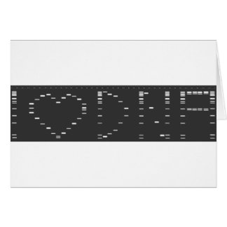 I heart DNA gel Cards