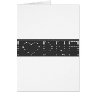 I heart DNA gel Cards