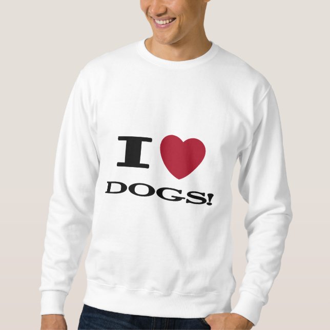 I Heart Dogs Tshirts and Gifts (Front)