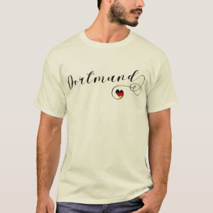 I Heart Dortmund, North Rhine-Westphalia T-Shirt