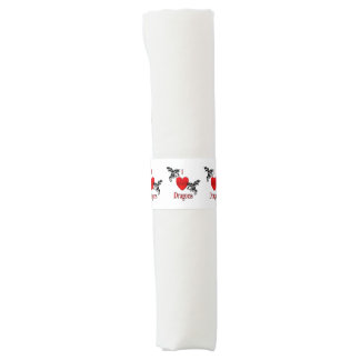 I Heart Dragons Napkin Bands