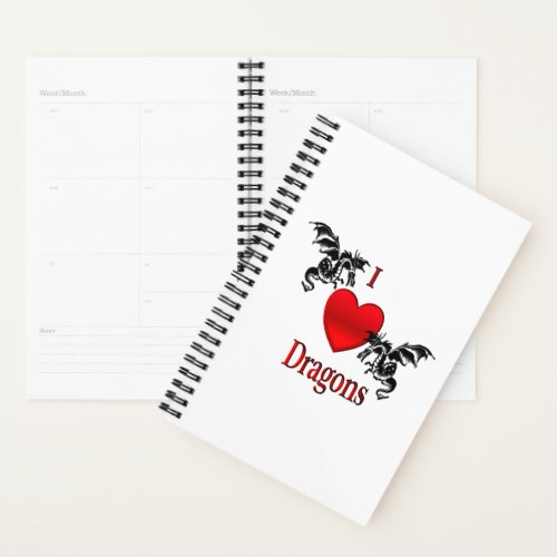 I Heart Dragons Personal Planner