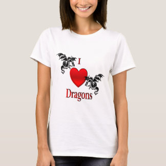 I Heart Dragons T-Shirt