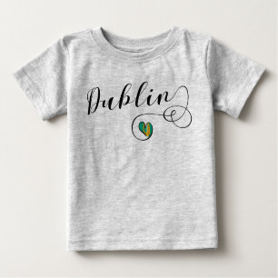 I Heart Dublin, Ireland Baby T-Shirt