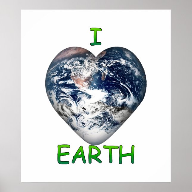 I Heart Earth (I ♥ Earth) Poster (Front)