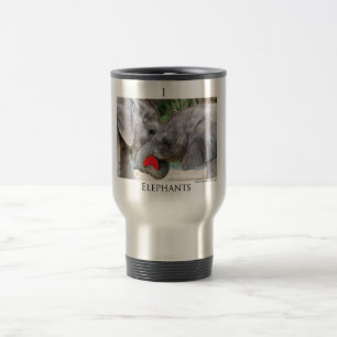 I(heart)elephants Travel Mug
