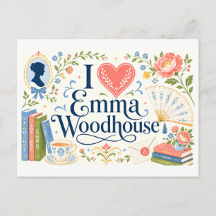 "I [Heart] Emma Woodhouse" Postcard