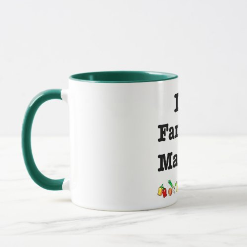 I Heart Farmers Markets Mug