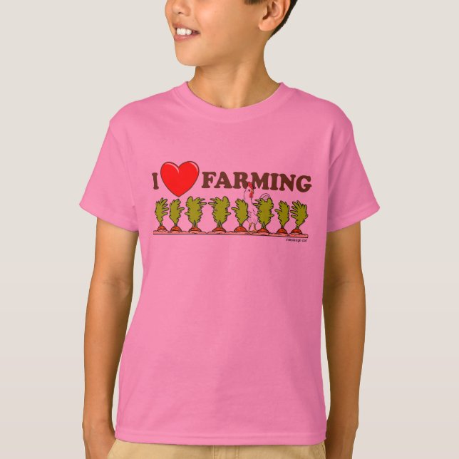 I Heart Farming T-Shirt (Front)