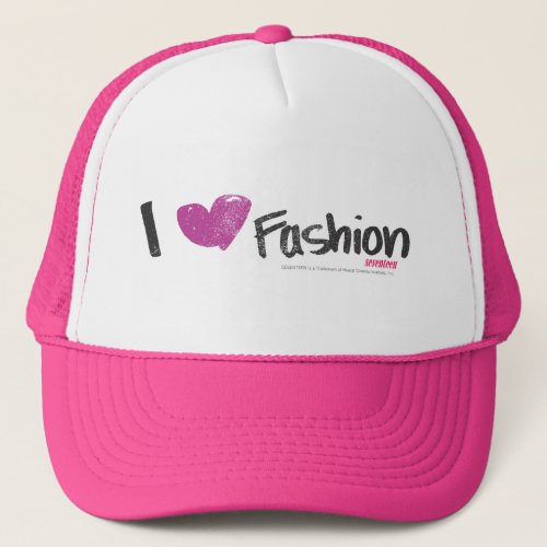 I Heart Fashion Aqua Trucker Hat