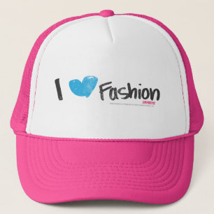 I Heart Fashion Yellow Trucker Hat
