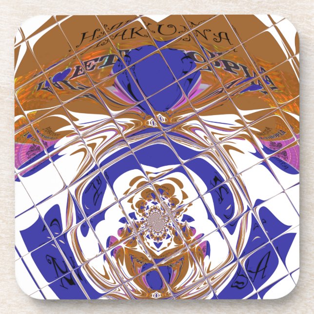 I Heart Flag - Love Ethiopia | Red Golden Green Ki Beverage Coaster (Front)