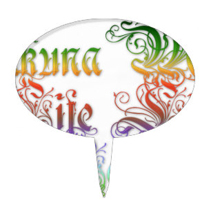 I Heart Flag - Love Ethiopia   Red Golden Green Ki Cake Topper