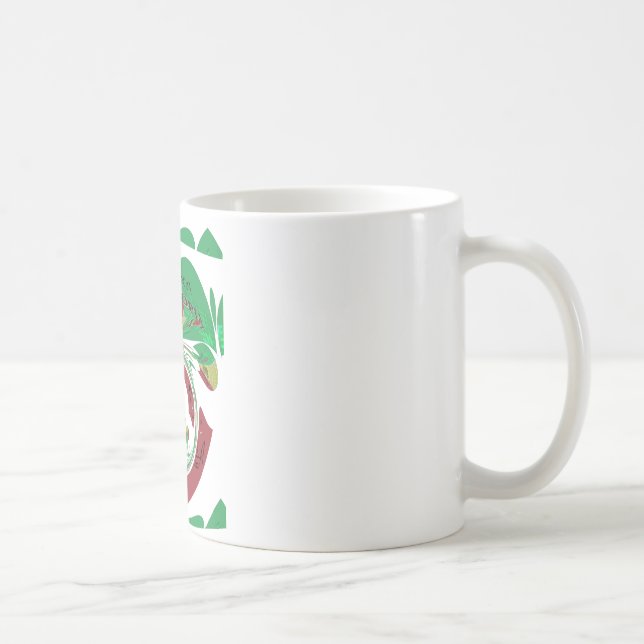 I Heart Flag - Love Ethiopia | Red Golden Green Ki Coffee Mug (Right)