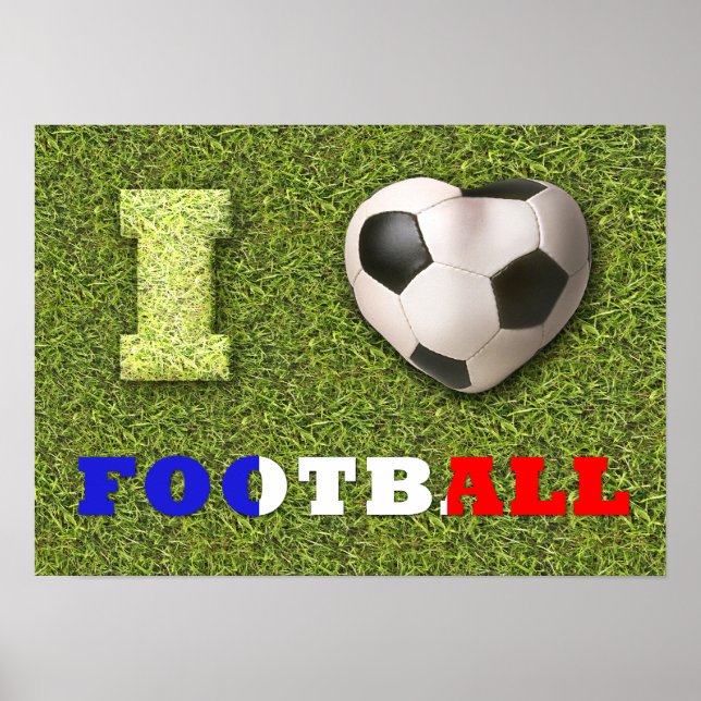 I Heart Football France - Poster (Front)