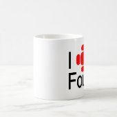 I heart Fourier Coffee Mug (Center)
