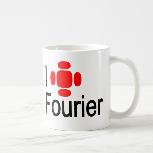 I heart Fourier Coffee Mug (Right)