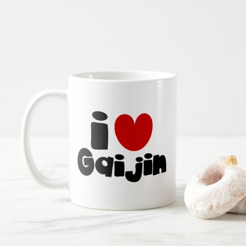 i heart Gaijin Coffee Mug