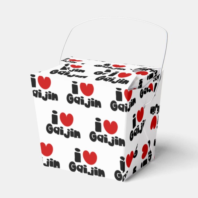 i heart Gaijin Favor Boxes (Front Side)