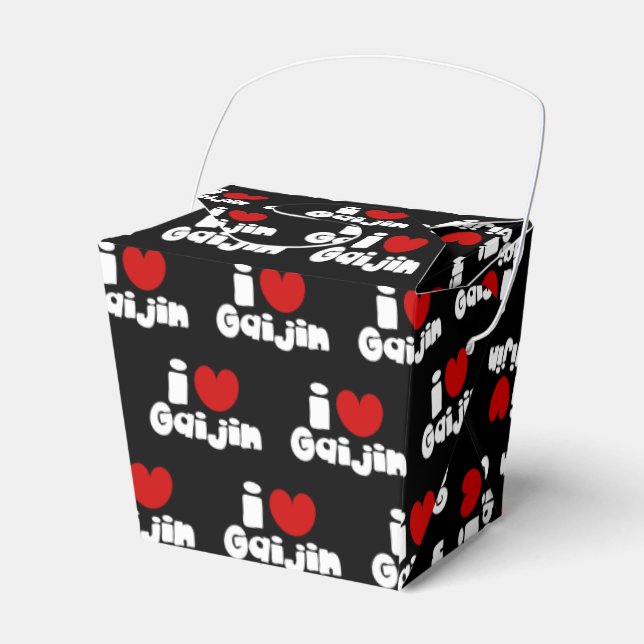 i heart Gaijin Favor Boxes (Front Side)