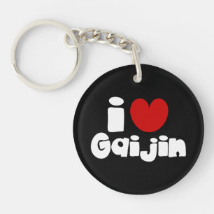i heart Gaijin Keychain