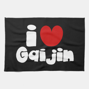 i heart Gaijin Kitchen Towel