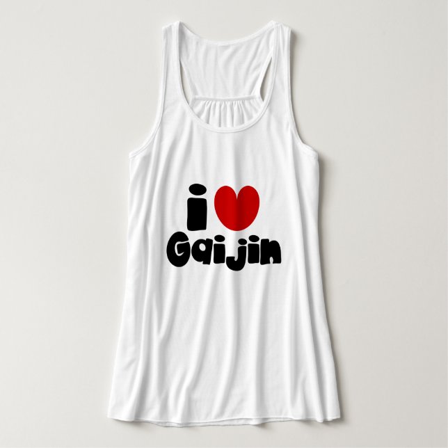 i heart Gaijin Tank Top (Design Front)