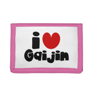 i heart Gaijin Tri-fold Wallet