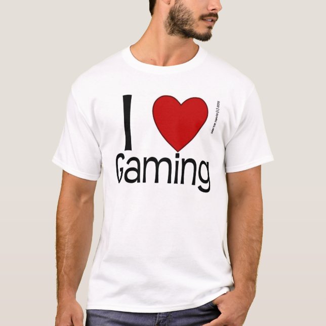 I Heart Gaming Shirt (Front)