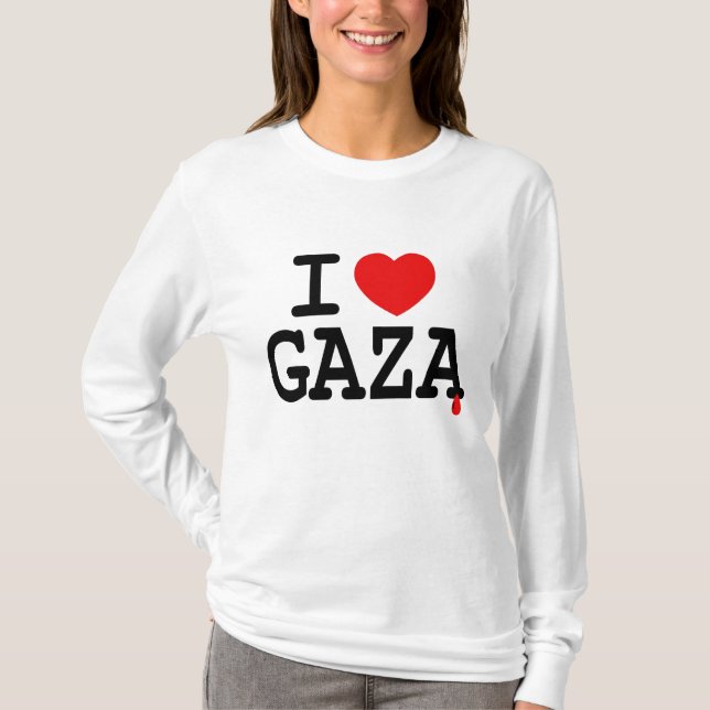I HEART GAZA T-Shirt (Front)