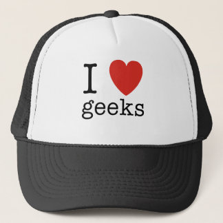 I Heart Geeks Trucker Hat
