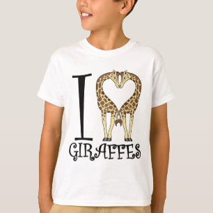 I Heart Giraffes T-Shirt