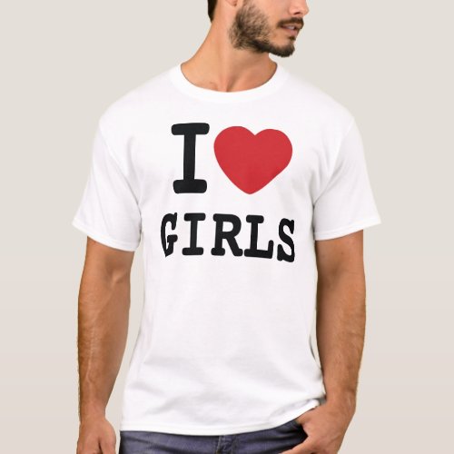 I Heart Girls T_Shirt
