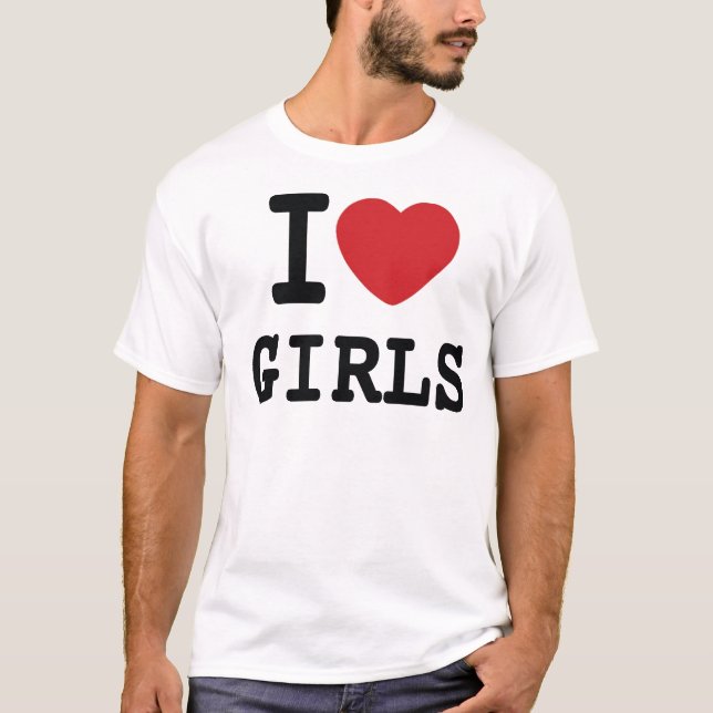 I Heart Girls T-Shirt (Front)