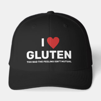 I Heart Gluten Baseball Cap