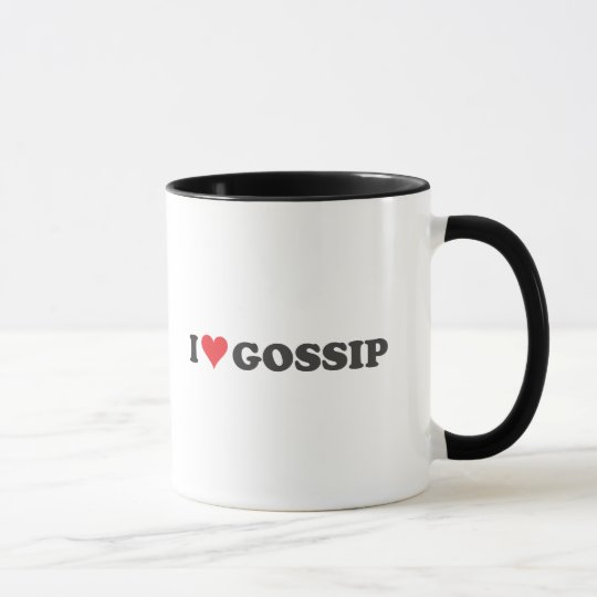 I Heart Gossip (long) Mug