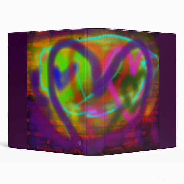 I Heart Graffiti Binder (Background)