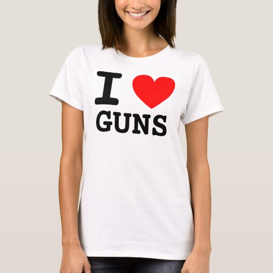 I Heart Guns T-Shirt