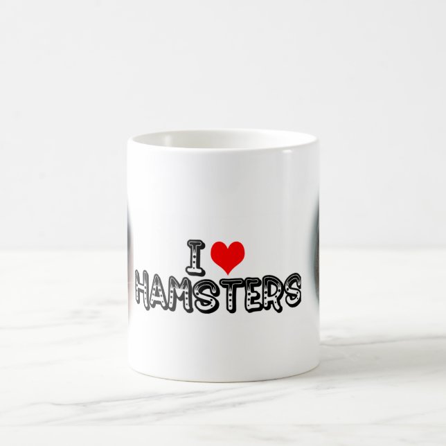 I (heart) hamsters coffee mug (Center)
