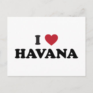 I Heart Havana Cuba Postcard