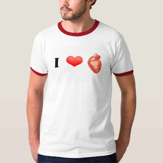 I heart heart! T-Shirt (Front)