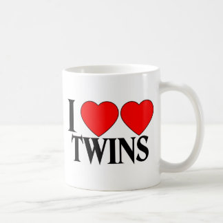 I Heart Heart Twins Coffee Mug