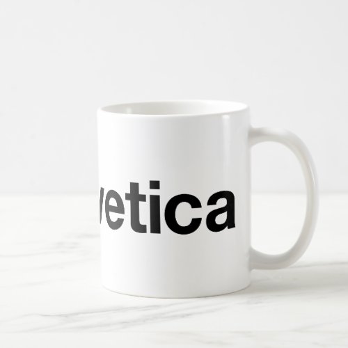 I heart Helvetica Coffee Mug