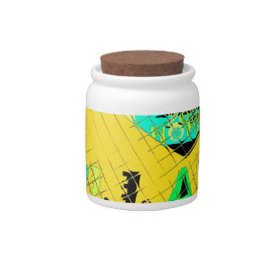 I Heart Hillary Clinton: Graffiti Expression Art Candy Jar